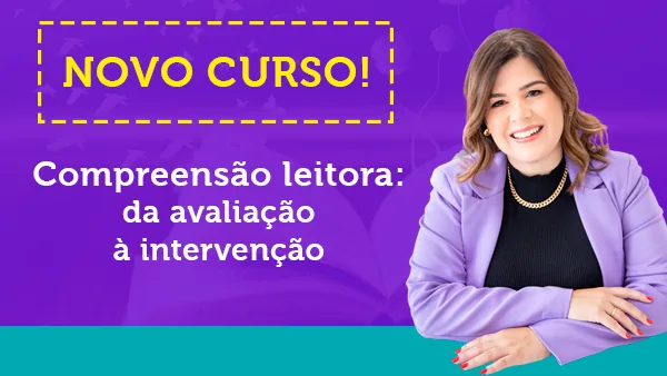 Capa do curso Compreensão Leitora — avaliação e intervenção