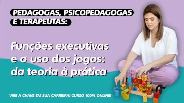 Capa do curso Funções Executivas — da avaliação ao plano de intervenção