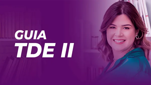 Capa do curso TDE II — Guia completo de aplicação